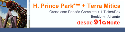 Pack Hotel Prince Park + Terra Mítica