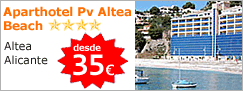 Aparthotel Pv Altea Beach - Alicante